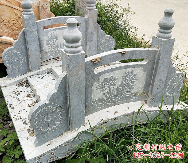 石狮园林仿古石栏板景观石雕_1 (2)