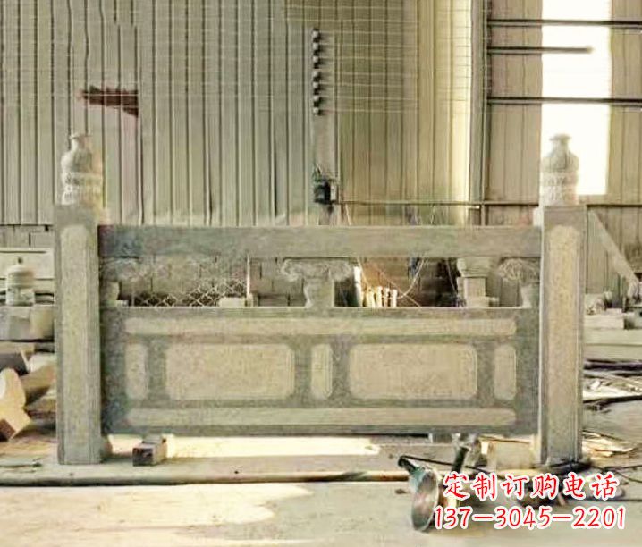 石狮园林仿古石栏板景观石雕_2 (2)