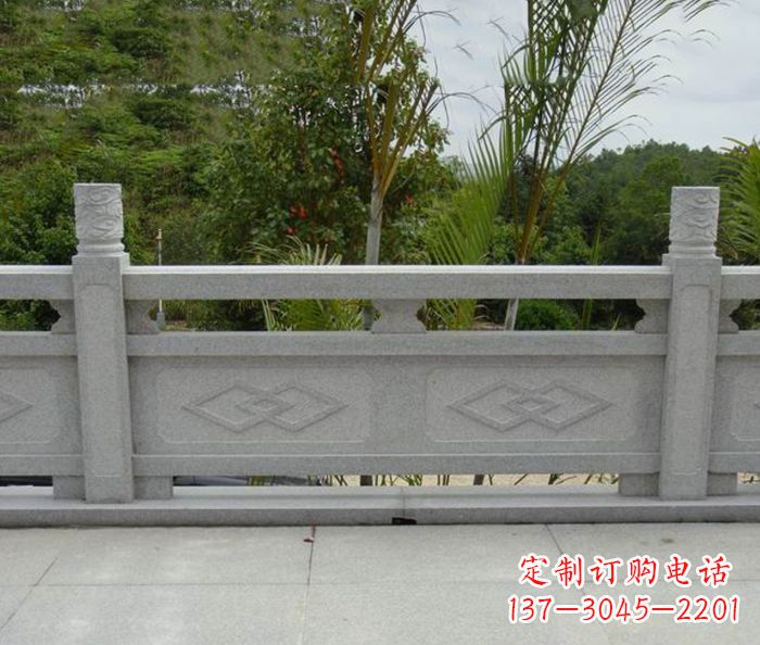 石狮园林景观大理石栏板雕塑 (3)