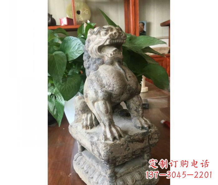 石狮园林景观大理石狮子石雕