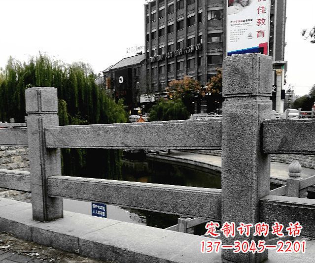 石狮园林景观仿古石雕栏板 (9)