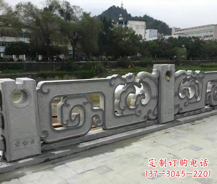 石狮园林景观仿古石雕栏板_1